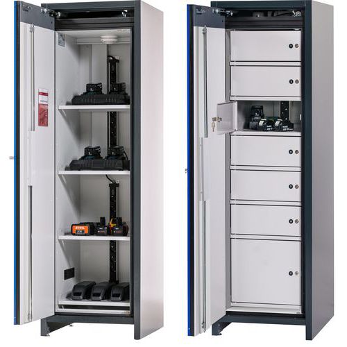 Ladekabinet til lithium-ion-batterier ION-CORE-90 - Asecos Ladekabinet til lithium-ion-batterier ION-CORE-90 - Asecos