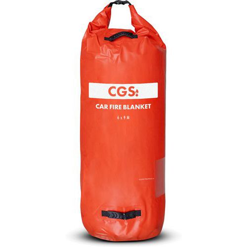 Køretøjs-brandtæppe, standard, 6x9 m - CGS