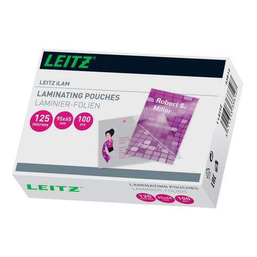 Laminat lav varme 125my 65x95 – Leitz