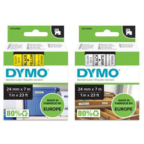 Mærkebånd D1, 24 mm - Dymo