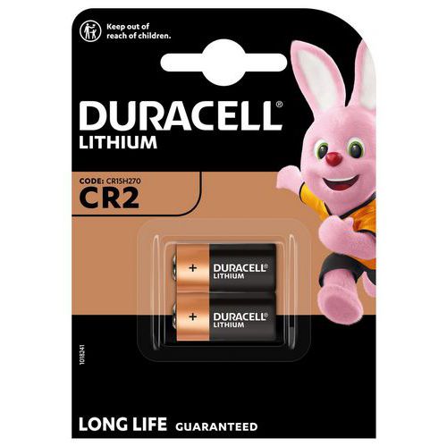 CR2 lithiumbatteri - Pakke med 2 - Duracell