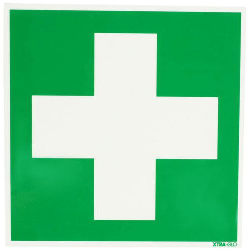 Advarselsskilt Førstehjælp - Brady