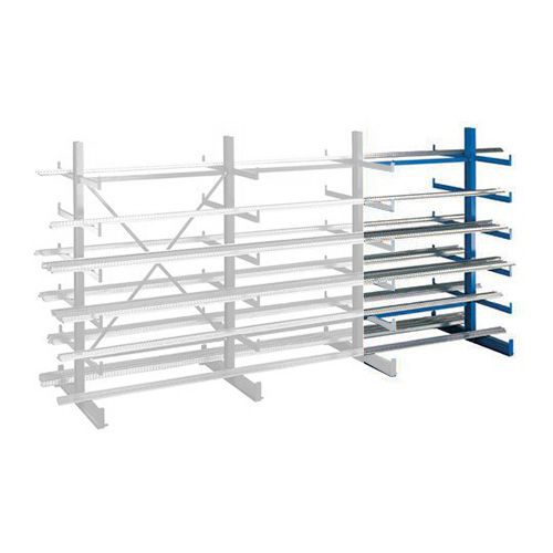 Langgodsopbeavaring Quick-Lång Påbygning dobbel - Schulte Lagertechnik