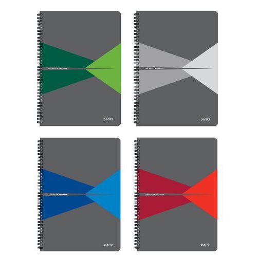 Notesbog Office PP A4 linjeret - Leitz