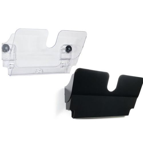 Brochureholder væg FLEXIPLUS A4L magnet - Durable