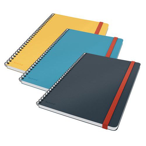 Spiralblok Cosy L linjeret, B5 - Leitz