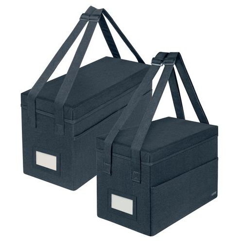 Office-in-a-bag opbevaringstaske i stof med låg - Leitz
