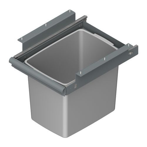 Udt­raekkelig affaldsbeholder til arbejdsbord, 25 liter - WFI