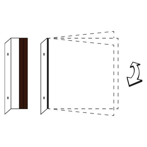 Vikbeslag bøjeligt - Systemtext