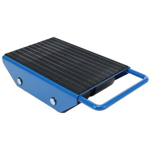 Maskinslæde med faste hjul, kapacitet 3000 kg - Manutan Expert