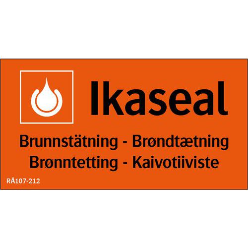 Skilt Brøndtætning - Ikaseal