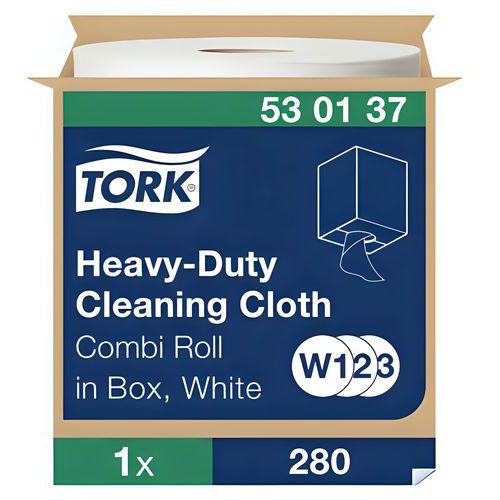Nonwoven-klud, kraftig, 280 ark - Tork