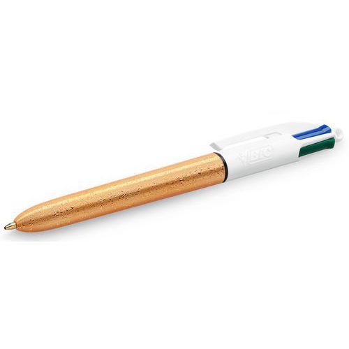 Fire-farvet pen struktureret gylden frostet - 12-pak - BIC Fire-farvet pen struktureret gylden frostet - 12-pak - BIC