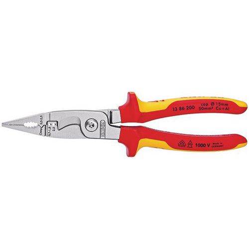Tang til elinstallationer isoleret 1000 V VDE - Knipex Tang til elinstallationer isoleret 1000 V VDE - Knipex