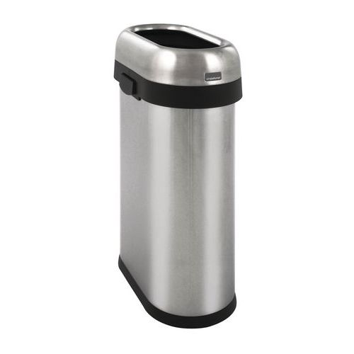 Papirkurv Slank åben 50L - Simplehuman