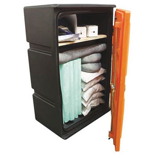 Ikasorb® absorptionsmiddel, sikkerhedssæt i 70 l kabinet