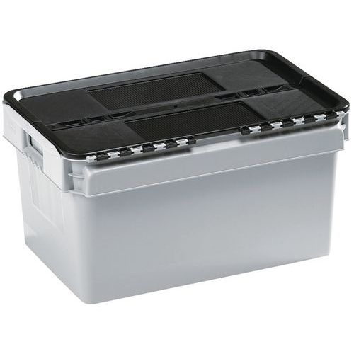 Plastkasse klaplåg, 45 - 60 l - Curtec Plastkasse klaplåg, 45 - 60 l - Curtec