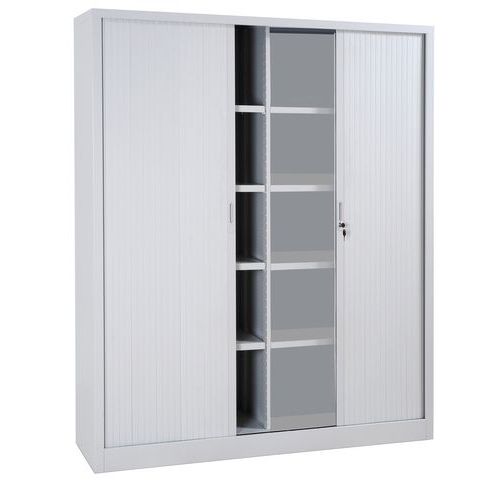 Jalousiskab ekstra bredt 1600x450x1980 mm - Manutan Expert Jalousiskab ekstra bredt 1600x450x1980 mm - Manutan Expert