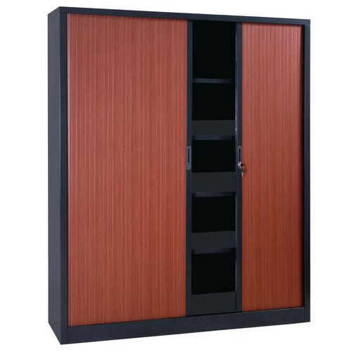 Jalousiskab ekstra bredt 1600x450x1980 mm - Manutan Expert Jalousiskab ekstra bredt 1600x450x1980 mm - Manutan Expert