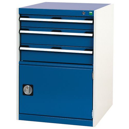 Skab med skuffer Cubio 1000x650x650 mm – Bott
