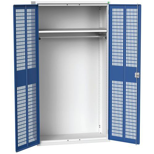 Skab Verso EPI med ventilerede døre 1050x550x2000mm - Bott