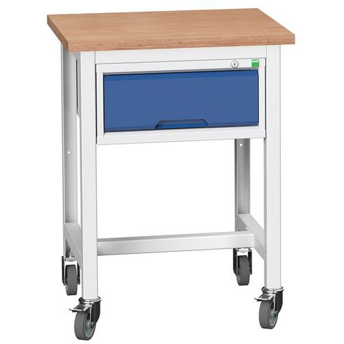 Mobilt arbejdsbord med skuffe Verso – Bott