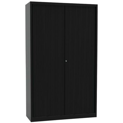 Jalousiskab uden topplade bredde 120 cm, sort - Robberechts Jalousiskab uden topplade bredde 120 cm, sort - Robberechts