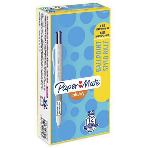 InkJoy Quatro™ udtrækkelig firefarvet pen, klassiske farver InkJoy Quatro™ udtrækkelig firefarvet pen, klassiske farver