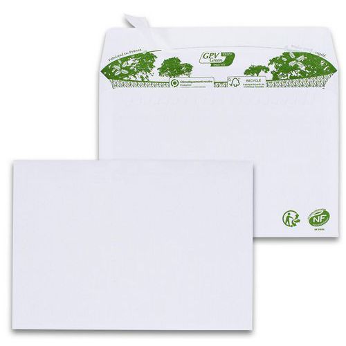 Hvid kuvert ERA Pure 80 g/m² - Pakke med 200 - GPV Hvid kuvert ERA Pure 80 g/m² - Pakke med 200 - GPV