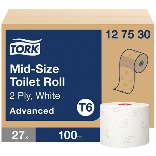 Tork Compact ‑WC-paperi - Rulla - T6