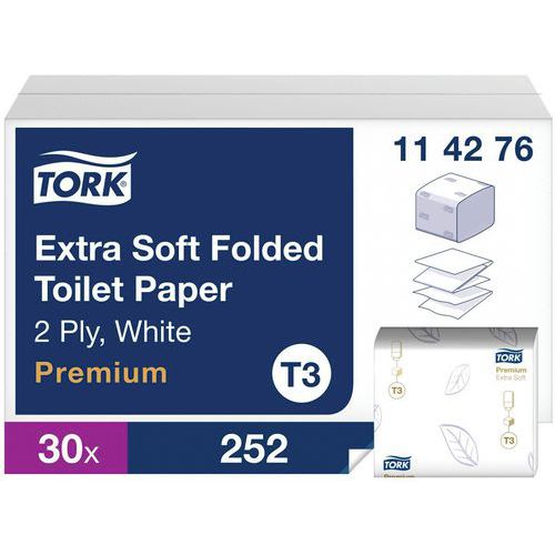 Tork Premium ekstra blød toiletrulle - Ark