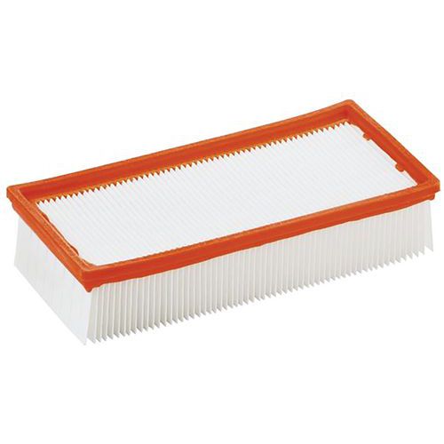 Filtre plissé plat (PES) pour NT 62/5 et NT 72/2 - Karcher Filtre plissé plat (PES) pour NT 62/5 et NT 72/2 - Karcher