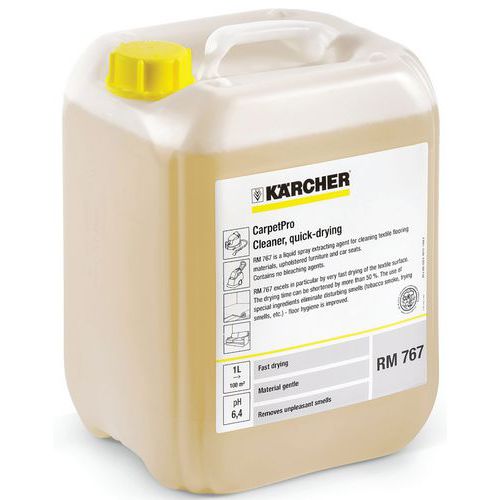 Détergent liquide à séchage rapide Dry & Ex RM 767 - Karcher Détergent liquide à séchage rapide Dry & Ex RM 767 - Karcher