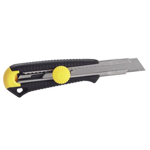 MPO kniv med segmenteret klinge - klingebredde 9 mm MPO kniv med segmenteret klinge - klingebredde 9 mm