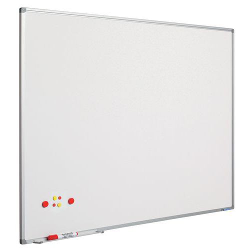 Softline magnetisk whiteboard – lakeret – Smit Visual