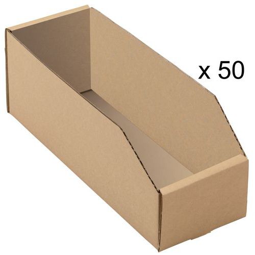 Opbevaringsboks pap 3,6 - 8,3 l, 50 stk. Opbevaringsboks pap 3,6 - 8,3 l, 50 stk.