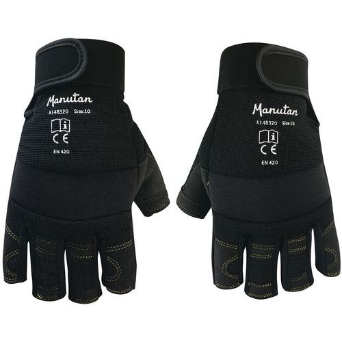 Fingerløse handsker - Manutan Expert