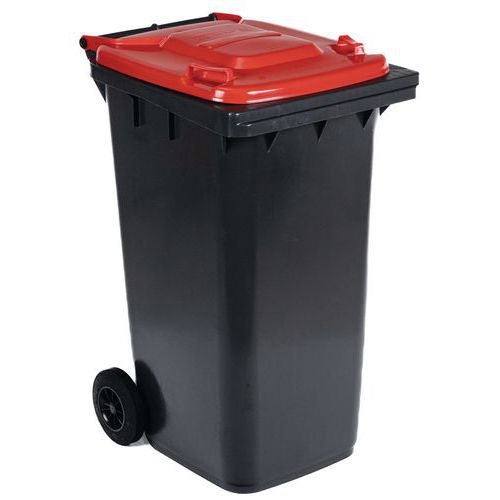 Mobil affaldssorteringsbeholder - 240 L - Manutan Expert