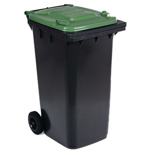 Mobil affaldssorteringsbeholder - 240 L - Manutan Expert