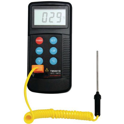 Digitalt termometer med trådsensor - Manutan Expert
