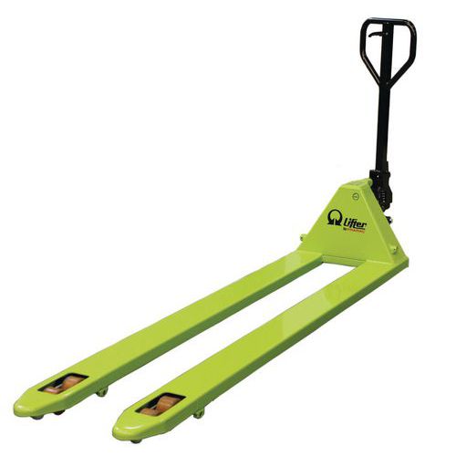 Ergonomisk palleløfter - Gaffel 1800 mm - Kapacitet 2500 kg Ergonomisk palleløfter - Gaffel 1800 mm - Kapacitet 2500 kg