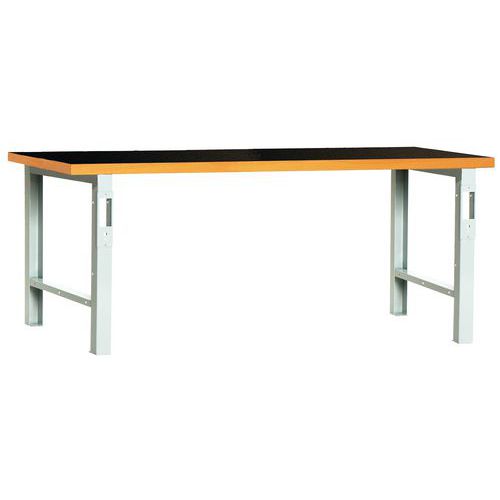 Arbejdsbænk Cubio Combi – Bredde 200 cm – arfenol