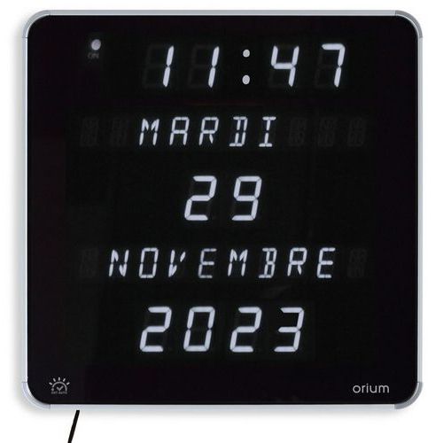 LED ur Epheméris Hvid DST - Orium LED ur Epheméris Hvid DST - Orium