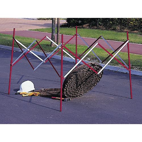 Udtrækkelig afspærringsport firkantet - Mottez