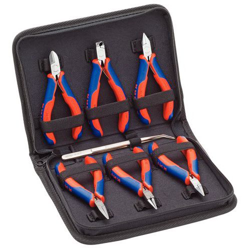 Elektroniktangsæt - 7 stk - Knipex Elektroniktangsæt - 7 stk - Knipex