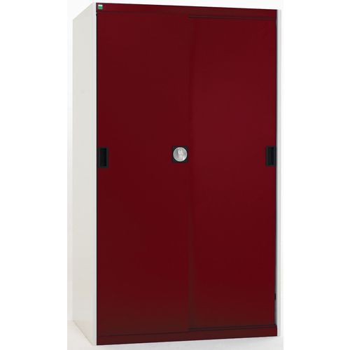 Skab med transparente døre Cubio 1300x525x1200 mm – Bott