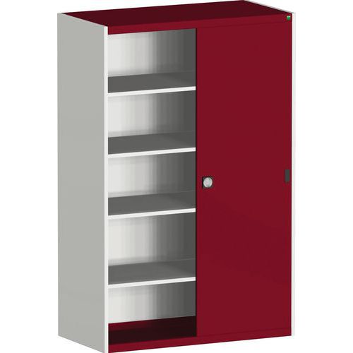 Skab med skydelåger Cubio 1050x650x2000 mm – Bott