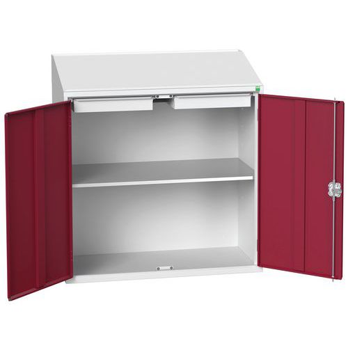 Verso skrivebordsskab med svingdøre 1050x550x1130mm – Bott