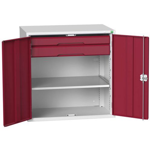 Skab med fuld svingdør 1300x550x2000mm – Bott