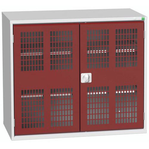 Skab med ventilerede svingdøre 1300x550x1000mm – Bott
